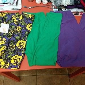 Set of 3 TC lularoe leggings